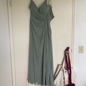 Morilee Moss Green Bridesmaid dress